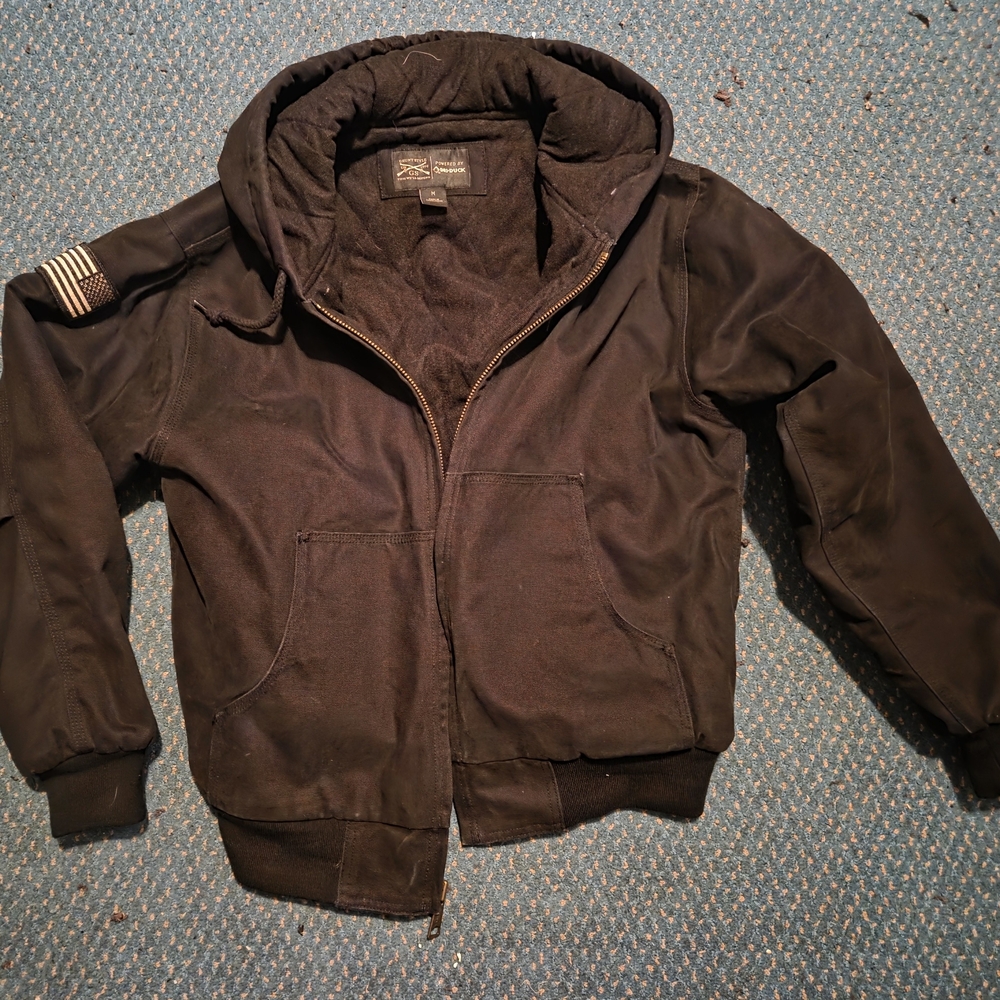 Grunt Style Black Bomber Jacket